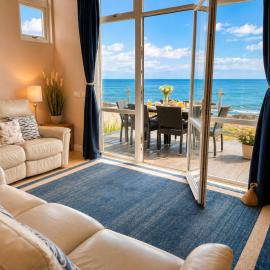 Sea Breeze Stay - 3-Bed Coastal Gem with Private Balcony - Westward Ho!, hotel in Westward Ho