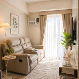 Elegant 1BR Unit at Bryant Parklane, Capital Town near Malls and Tourist Destinations in Pampanga, Free Pool Access, Netflix, Prime Video