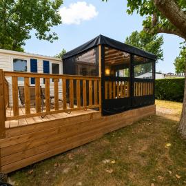 Mobil-home Climatisé -3 ch - Piscine