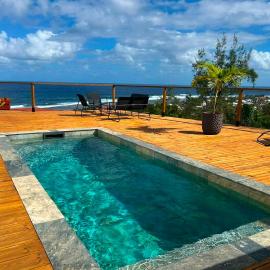 La Villa Bleu Lagon, hotel u gradu Petite Île