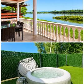 Danube Panorama House - River View, Jacuzzi & Nature، فندق في Čelarevo