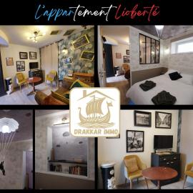 L'appartement LIBERTE immersion dans les années 40, hotel in Carentan