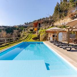 Casa do Sol com Piscina and Sauna para 6 Pessoas