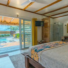 Breeze Ocean Bungalow Moorea、モーレア島のホテル