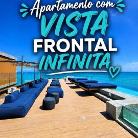 Studio Beira Mar - Vista Frontal Infinita - Alto Padrão - New Time