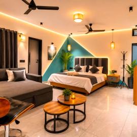 The Boho Peach Villa, hotel en Mount Abu