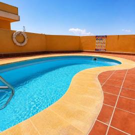 Apartment with rooftop pool - near Mojácar Playa