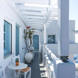 Helestia Hotel, Caldera Santorini, hotel di Firostefani