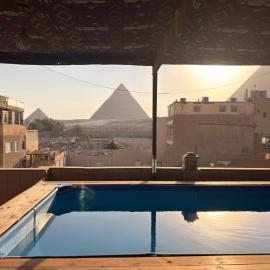 The Heaven Pyramids View
