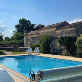 Rural French Gite Sleeps 8 with Pool and Parking