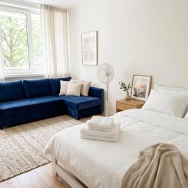 Apartament Granatowy Chill