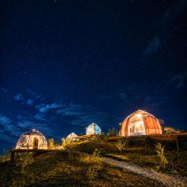 Sky Dome - Alushllari's Farm: Pogradaş şehrinde bir otel