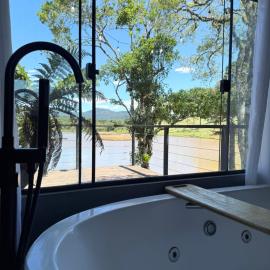 Cabana do Lago com passeios a cavalo gratuito, hotelli kohteessa Urubici