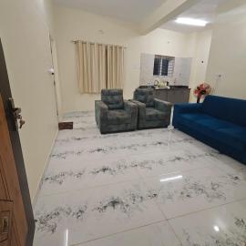 Kalpavrukksha Luxury Service Apartment- Unit 4 - 1 BHK 2 King Size Cot Setup