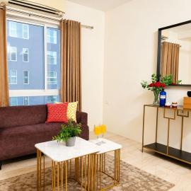 BluO Lake View 1BHK New Town - Terrace Garden