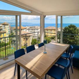 Penthouse with a Sky-Sea View