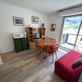 Pied pistes Rés FACE SUD Studio cabine 4 pers Parking couvert