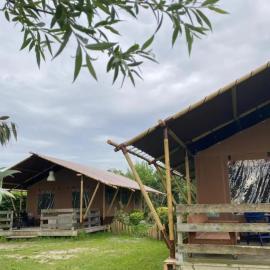 glamping met landelijk uitzicht
