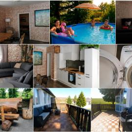 Familien FEWO Spielzimmer Balkon nahe Freizeitpark Plohn DZ eig Bad Küche gratis Kaffee Sitzecke Gemeinschaftspool im Garten Frühstückskorb auf Anfrage, hotel em Auerbach