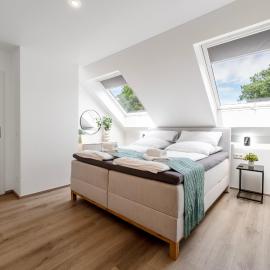 Tannenbusch Loft 4 Gäste Designerbad Balkon Waschtrockner