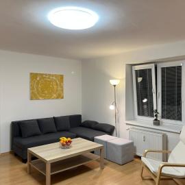 Sunny 2-room Apartment near City centre, Train station and Hockey Arena