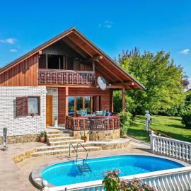 Pool Chalet Adonis w/ Panoramic Views - Happy Rentals