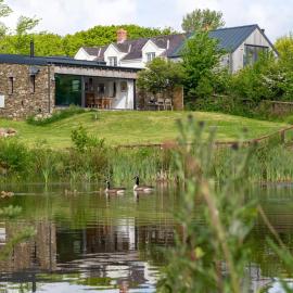 Renovated Barn with Pond View