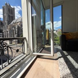 Historic Centre Apartment - Ghent Belfry & St Nicholas Church View