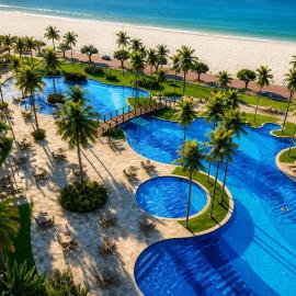 Golf Ville Resort 3 suítes 8 pessoa 1 km Beach park