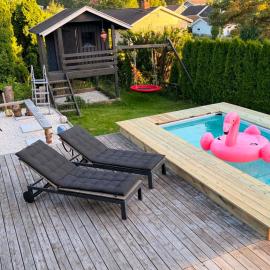 Fredrikstad में, होटल Family house 1000 m from sea and 3 min from golf