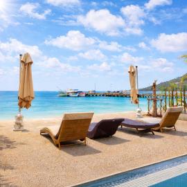 Beachfront 4BR Villa with Private Pool - Ocean Access