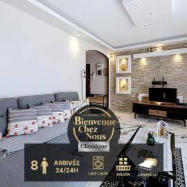 Spacieux 3 chambres tout équipé 7 personnes