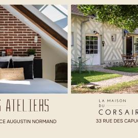 La Maison du Corsaire et Les Ateliers - deux adresses à Honfleur, hotel in Honfleur