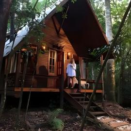 Cabana Bem-te-vi, hotel in Três Coroas