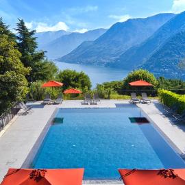 Elegant Duplex, Pool & Tennis, Private Garden & Parking, Como Lake View