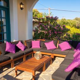 Picturesque Villa in Limnos + Enclosed Garden + Sea View