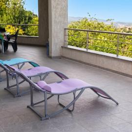 Maison confortable avec vue sur la mer et la montagne à Oletta.