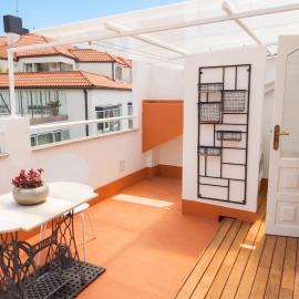 Spacious house with terrace and balcony in A Coruña, viešbutis mieste La Korunja