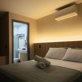 Flat 4 Mares - Refugio a dois - Com piscina e estacionamento em Intermares