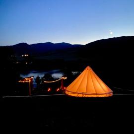 Kostolná Ves में, होटल Zálesie Glamping
