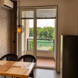 Park View Premium 1BR - Metro - Balcony - Fast WiFi - Modern Residential Complex