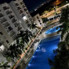 Lindo Apartamento completo, piscinas, BBQ y terraza