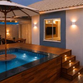 Casa charmosa com hidro massagem aquecida na Vila do Peró Cabo Frio