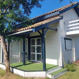 chalet cosy linge et ménage inclus bassin d'arcachon