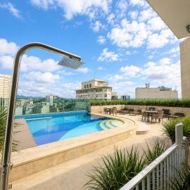 Apartamento completo e moderno com ar condicionado e piscina no centro do RIO