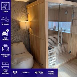 Gîte Emeraude - SAUNA-BALNEO - Pairi Daiza 8min, hotel em Brugelette