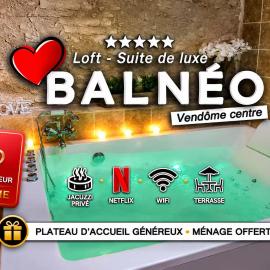 Loft Suite de luxe - Jacuzzi - SPA - Balnéo Vendôme, Hotel in Vendôme
