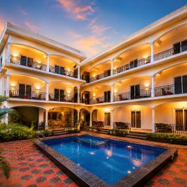 Morjim Sunset Hotel - 400 meter to Morjim Beach