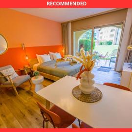 Spa Thermal, Design, Terrasse, hotel in Saillon