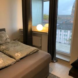 studio 59 , Boxspringbett, TV, Balkon, Loggia, Küche, Bad, W-lan